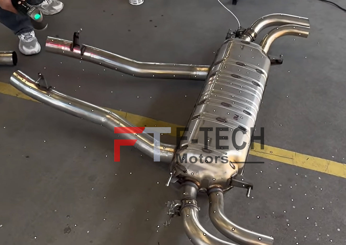 F Tech Motors Sport Exhaust System Catback For Rolls Royce Cullinan 2 Facelift 2025+