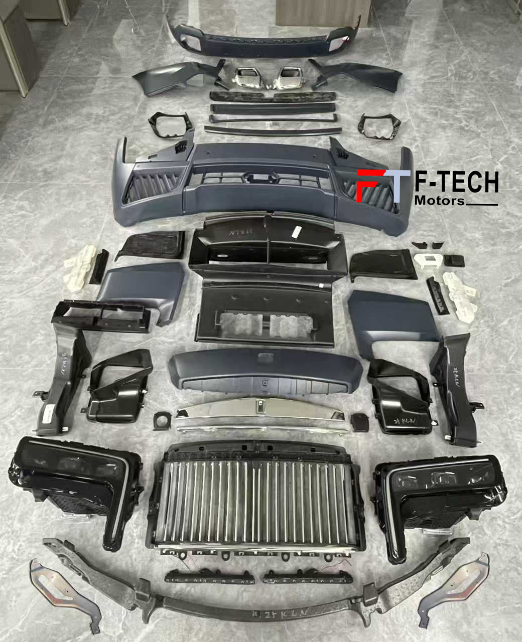 New Facelift 2025 Style Body Kit for Rolls Royce Cullinan 2019 - 2024