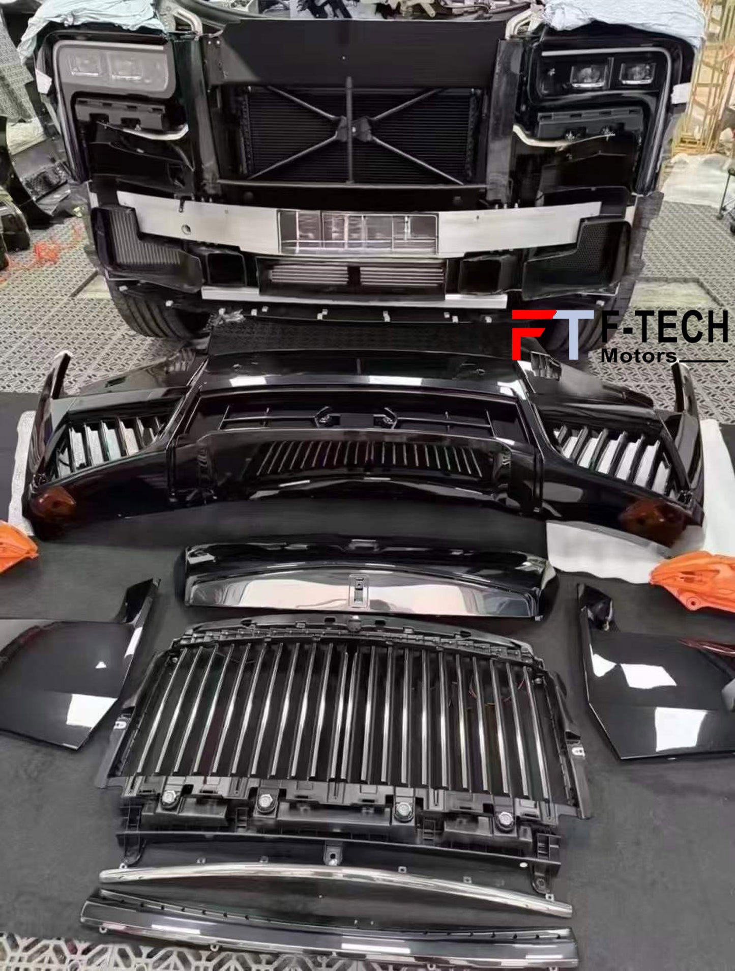 New Facelift 2025 Style Body Kit for Rolls Royce Cullinan 2019 - 2024