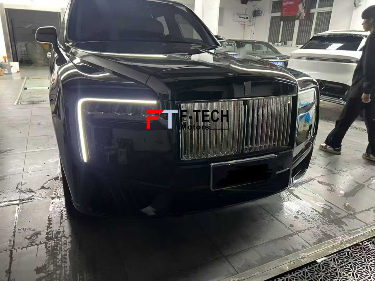 Facelift Body Kit For Rolls Royce Cullinan 1 2018 - 2023 Upgrade To 2025 Black Badge