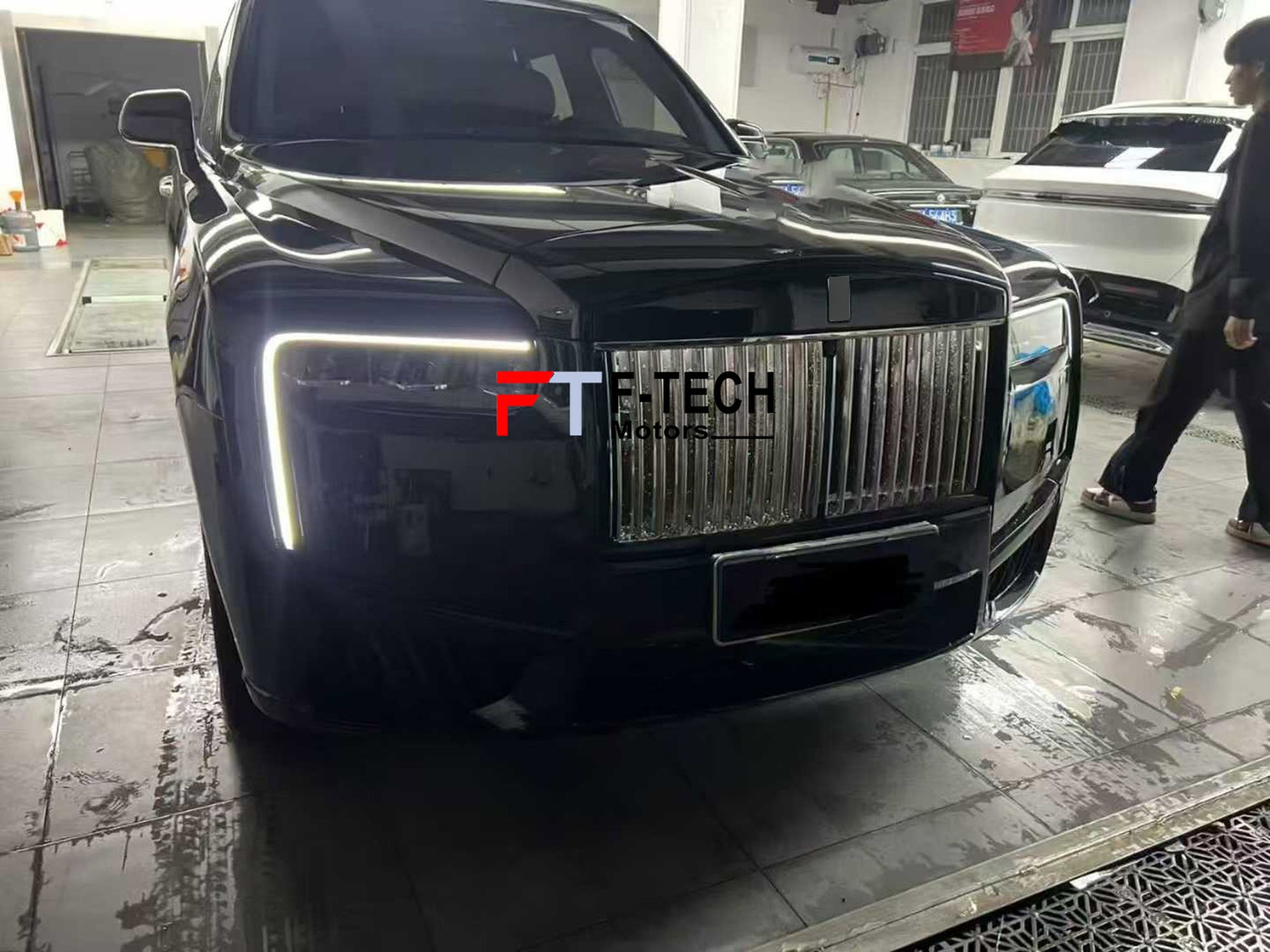 Facelift Body Kit For Rolls Royce Cullinan 1 2018 - 2023 Upgrade To 2025 Black Badge