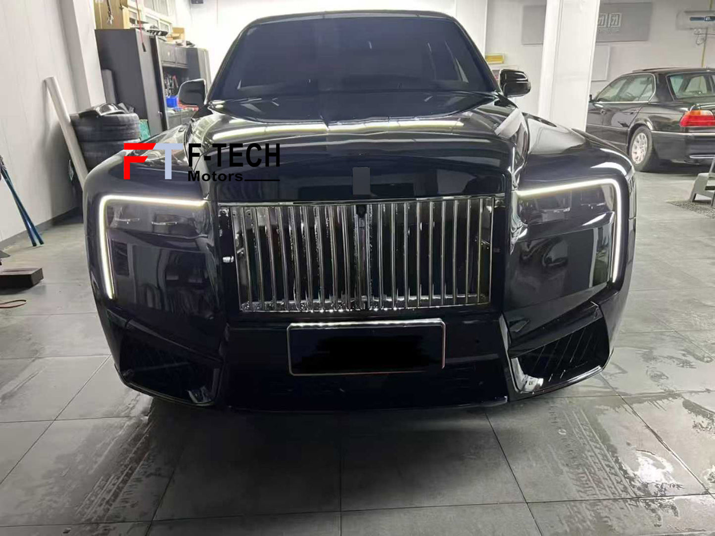 Facelift Body Kit For Rolls Royce Cullinan 1 2018 - 2023 Upgrade To 2025 Black Badge