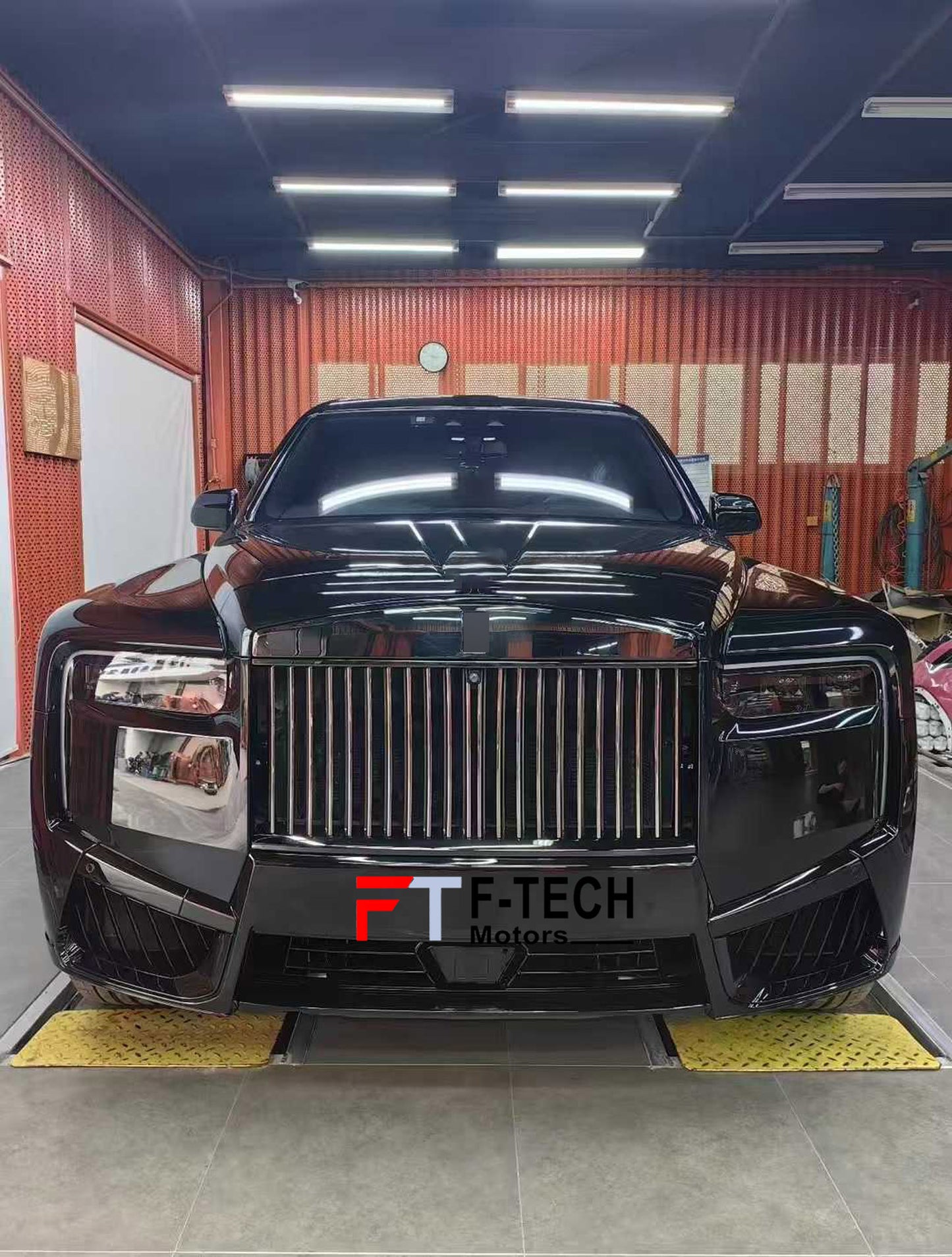 Facelift Body Kit For Rolls Royce Cullinan 1 2018 - 2023 Upgrade To 2025 Black Badge