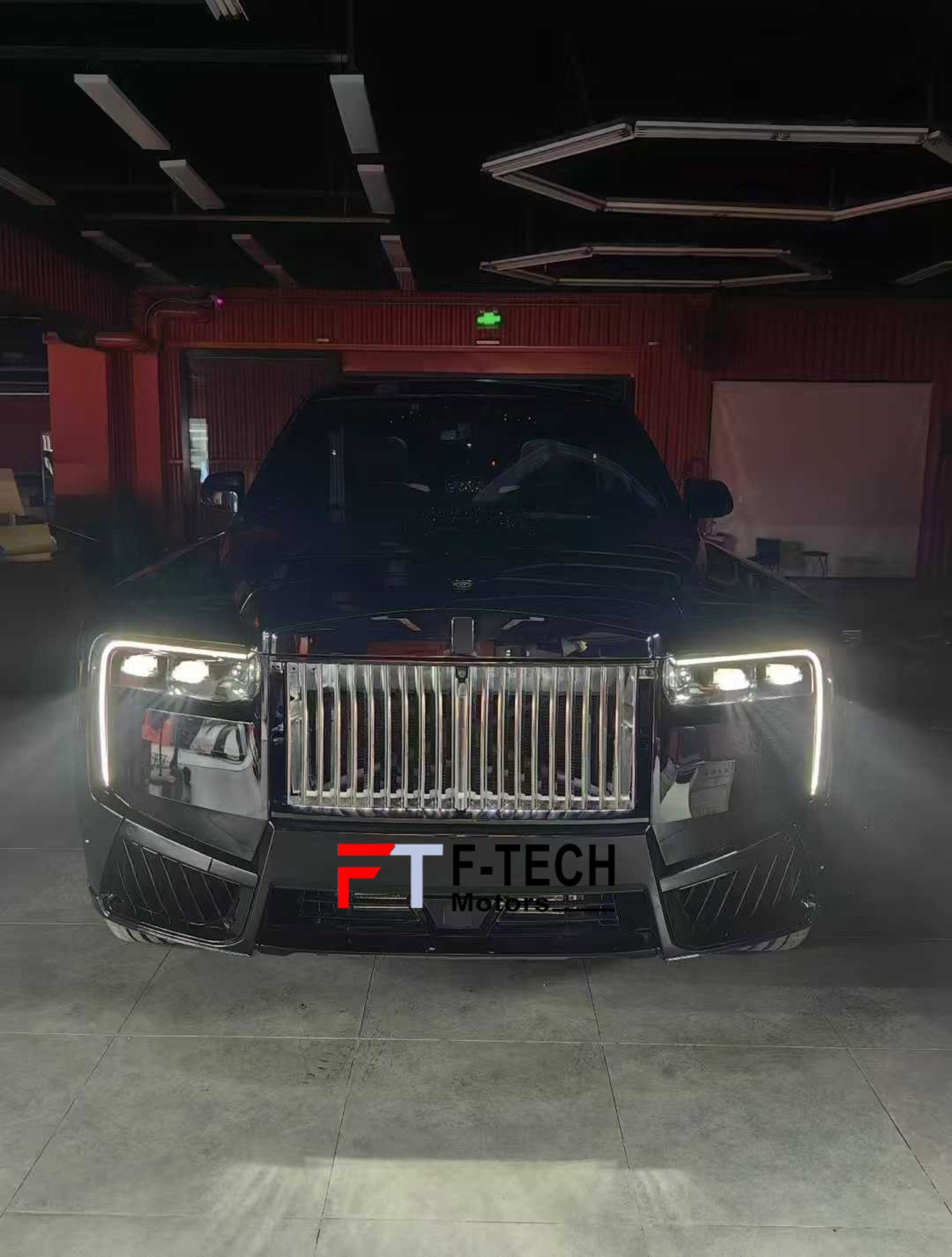 Facelift Body Kit For Rolls Royce Cullinan 1 2018 - 2023 Upgrade To 2025 Black Badge