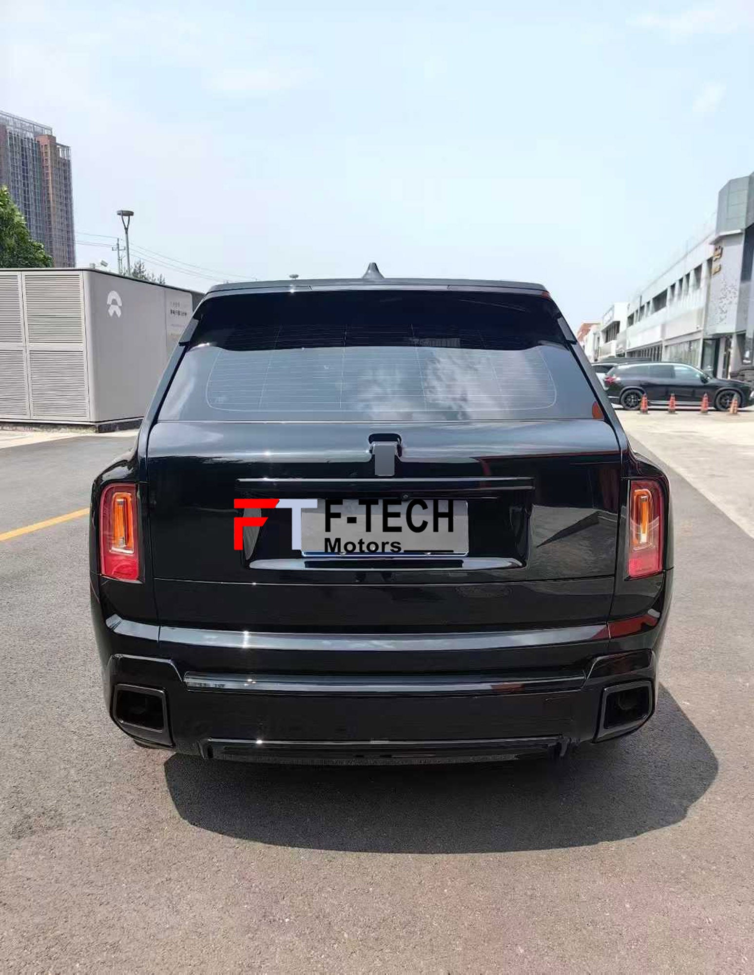 Facelift Body Kit For Rolls Royce Cullinan 1 2018 - 2023 Upgrade To 2025 Black Badge