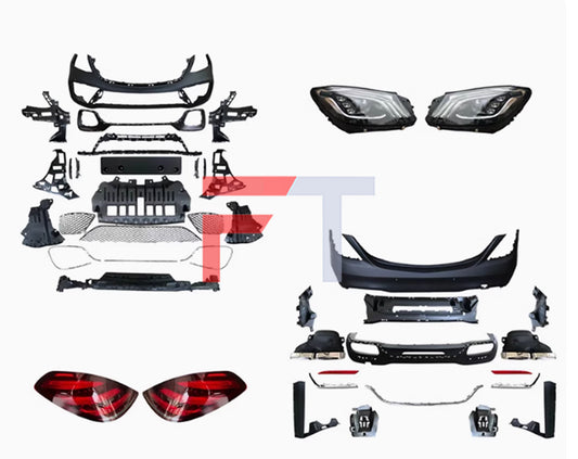2020 look S63 AMG facelift body kit for Mercedes Benz W222 2014 - 2017