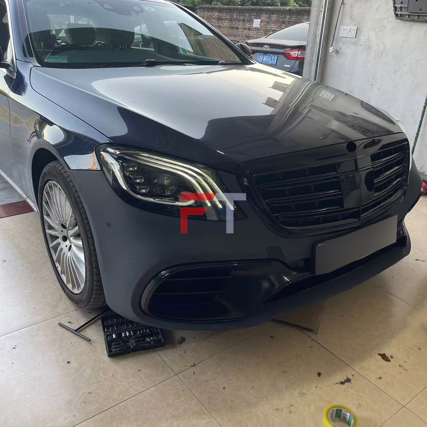 2020 look S63 AMG facelift body kit for Mercedes Benz W222 2014 - 2017