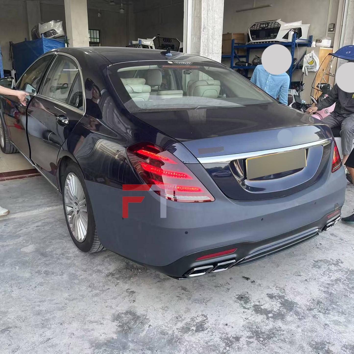 2020 look S63 AMG facelift body kit for Mercedes Benz W222 2014 - 2017