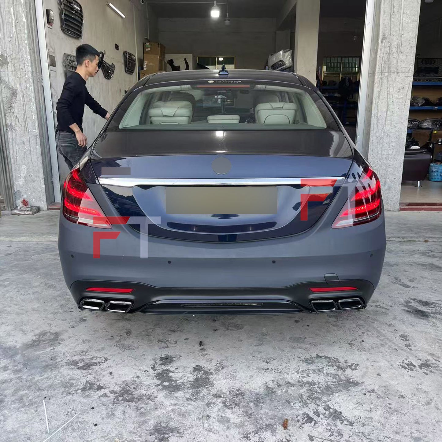 2020 look S63 AMG facelift body kit for Mercedes Benz W222 2014 - 2017