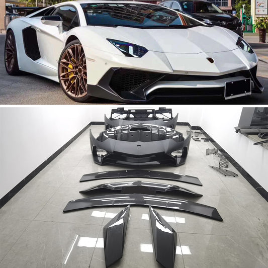SV LP750 body kit fit Lamborghini Aventador LP700 2011 - 2016 Coupe & Roadster