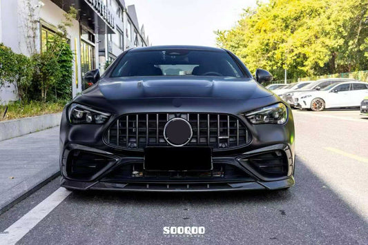 Authentic SooQoo Dry Carbon Fiber Body Kit For Mercedes Benz CLE 53 AMG C236 2024+