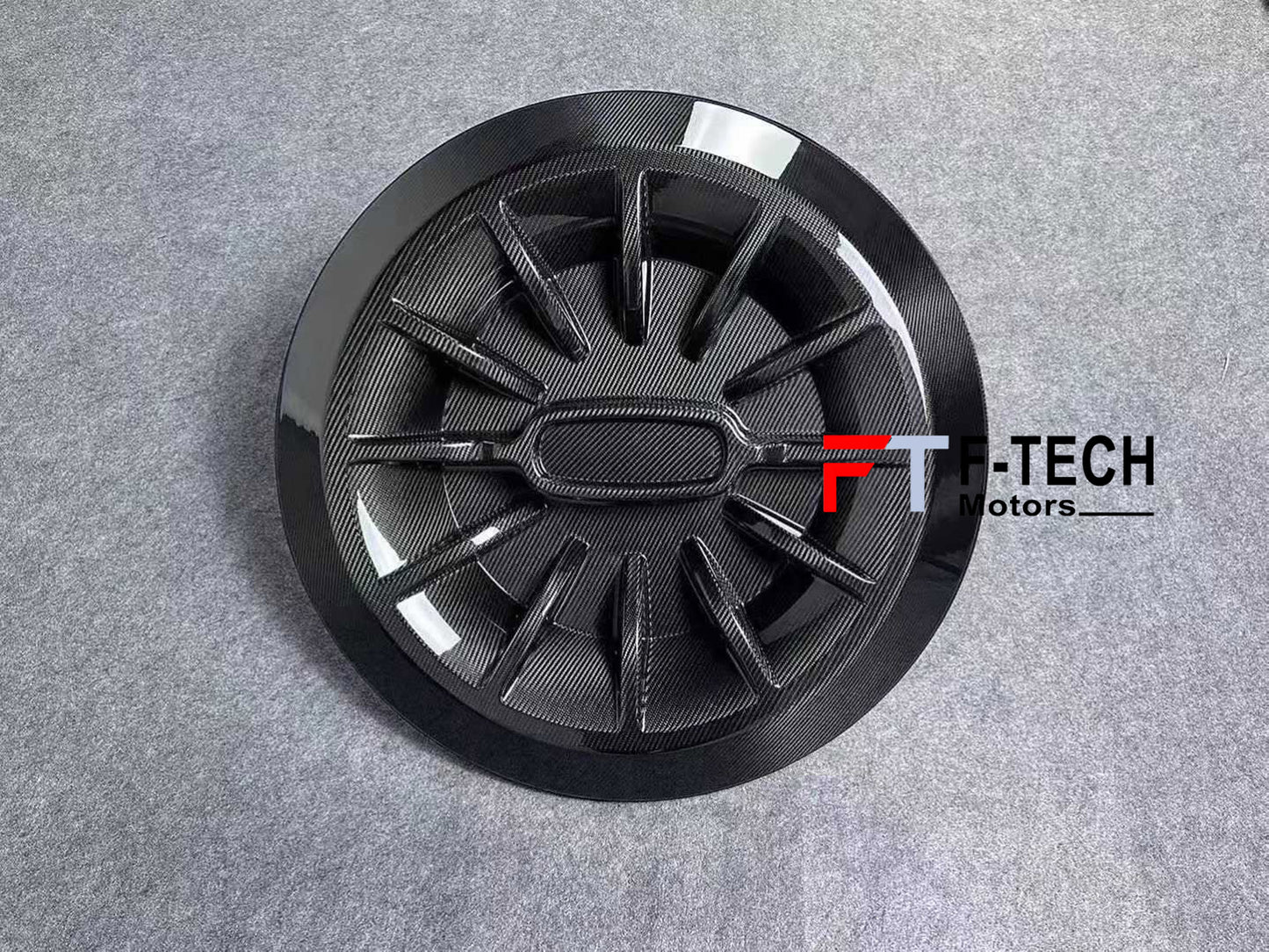 Dry Carbon Spare Wheel Cover For Mercedes Benz G Class W463A W464 G63 AMG 2019 - 2023