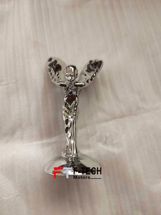 Silver Spirit of Ecstasy Emblem For Rolls Royce Ghost Cullinan Phantom Wraith Dawn