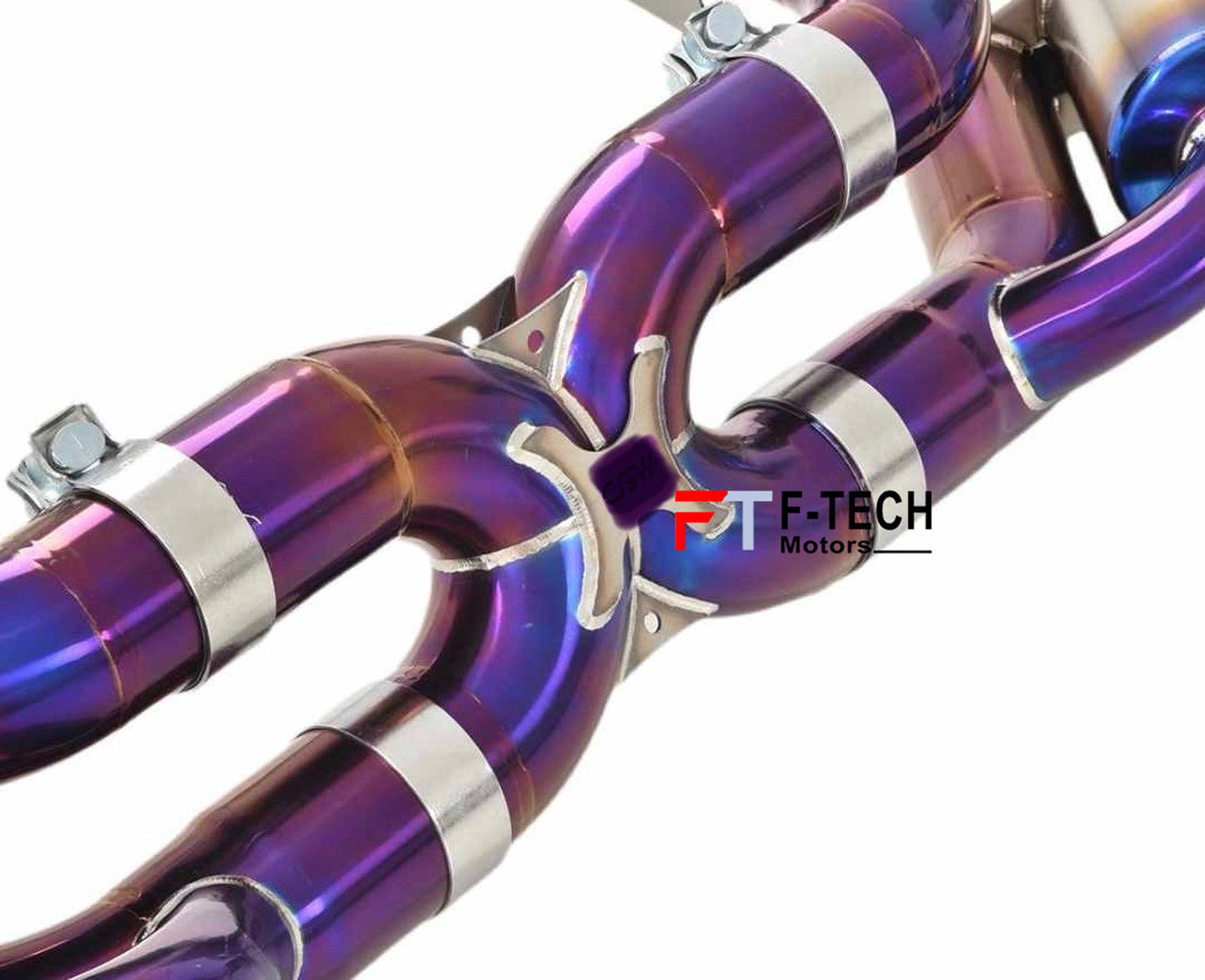 Titanium X Pipe Exhaust System for Chevrolet Corvette C8 2020+ 6.2L
