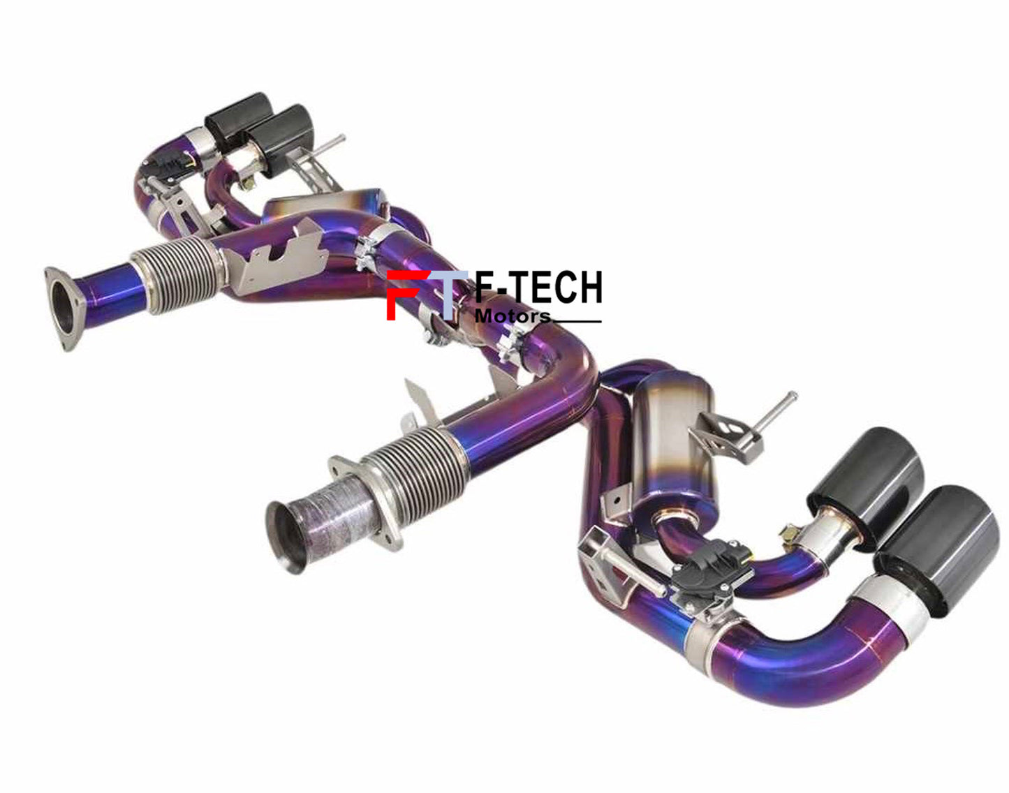 Titanium X Pipe Exhaust System for Chevrolet Corvette C8 2020+ 6.2L
