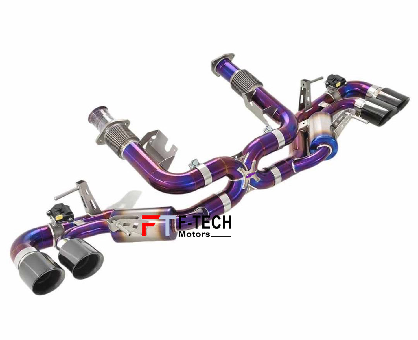 Titanium X Pipe Exhaust System for Chevrolet Corvette C8 2020+ 6.2L