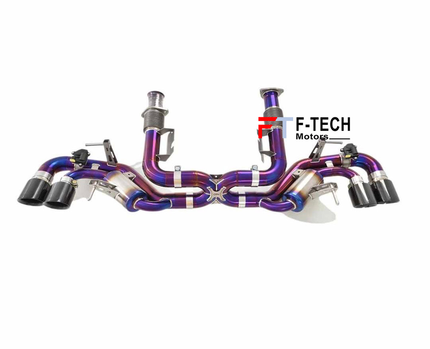 Titanium X Pipe Exhaust System for Chevrolet Corvette C8 2020+ 6.2L