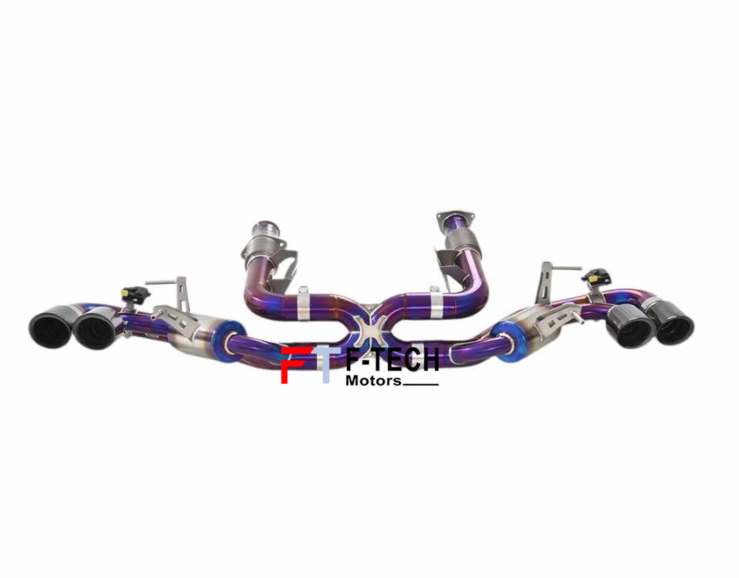 Titanium X Pipe Exhaust System for Chevrolet Corvette C8 2020+ 6.2L