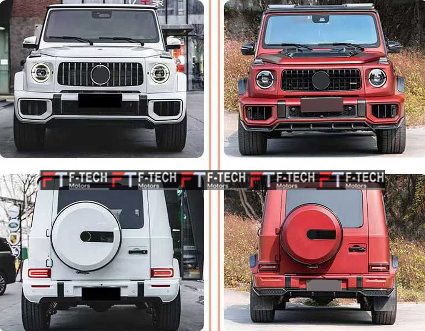 Dry Carbon Fiber Front Lip Rear Diffuser For Mercedes Benz G Class W465 G63 AMG 2025+ Top Car