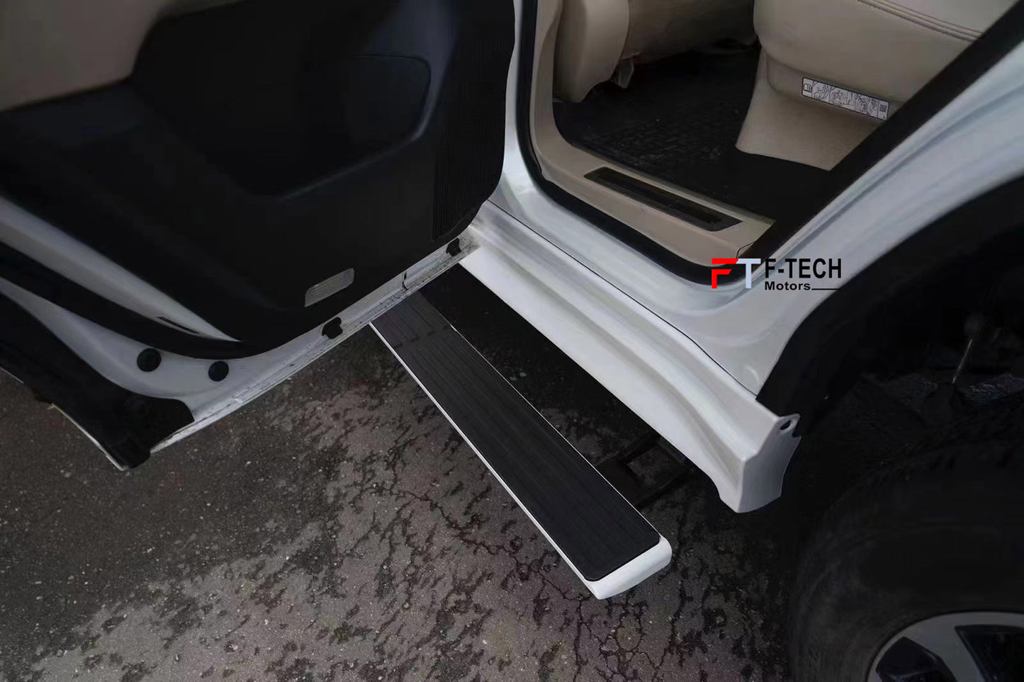 Electric Side Step Bars Deployable Running Boards for Toyota Land Cruiser LC300 2021+