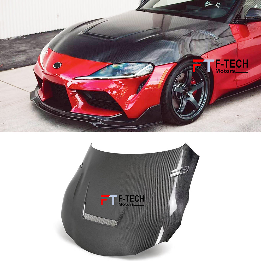 Carbon Fiber Hood Bonnet for Toyota Supra 2019+