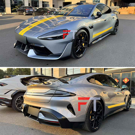 Body kit for Xiaomi SU7 2023+ Ultra Style Front Bumper Front Lip Spoiler