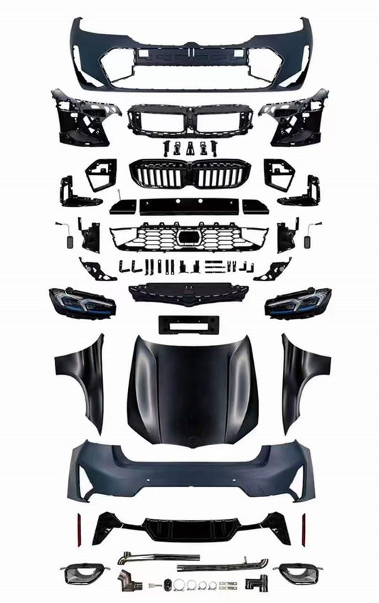 Upgrade Body Kit For BMW F30 2013 - 2019 To New 2023+ M Tech