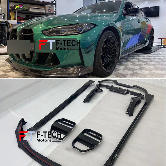 Dry Carbon Fiber Soft Body Kit for BMW M3 G80 M4 G82 2020 - 2024 VRS Style
