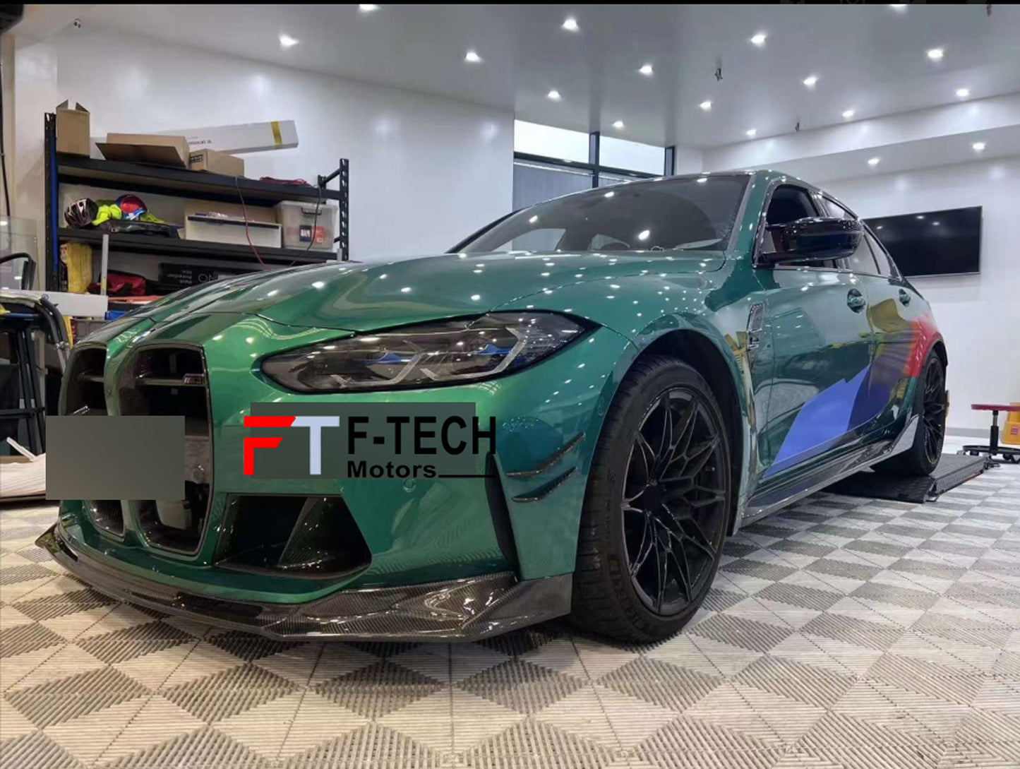 Dry Carbon Fiber Soft Body Kit for BMW M3 G80 M4 G82 2020 - 2024 VRS Style