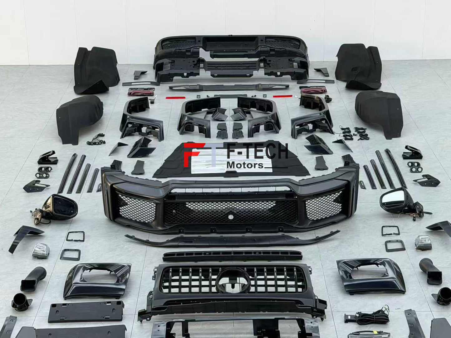 Mercedes Benz G Class W463 G55 G500 2007 - 2017 Convert to 2025 W465 Wide Kit WideStar brabus