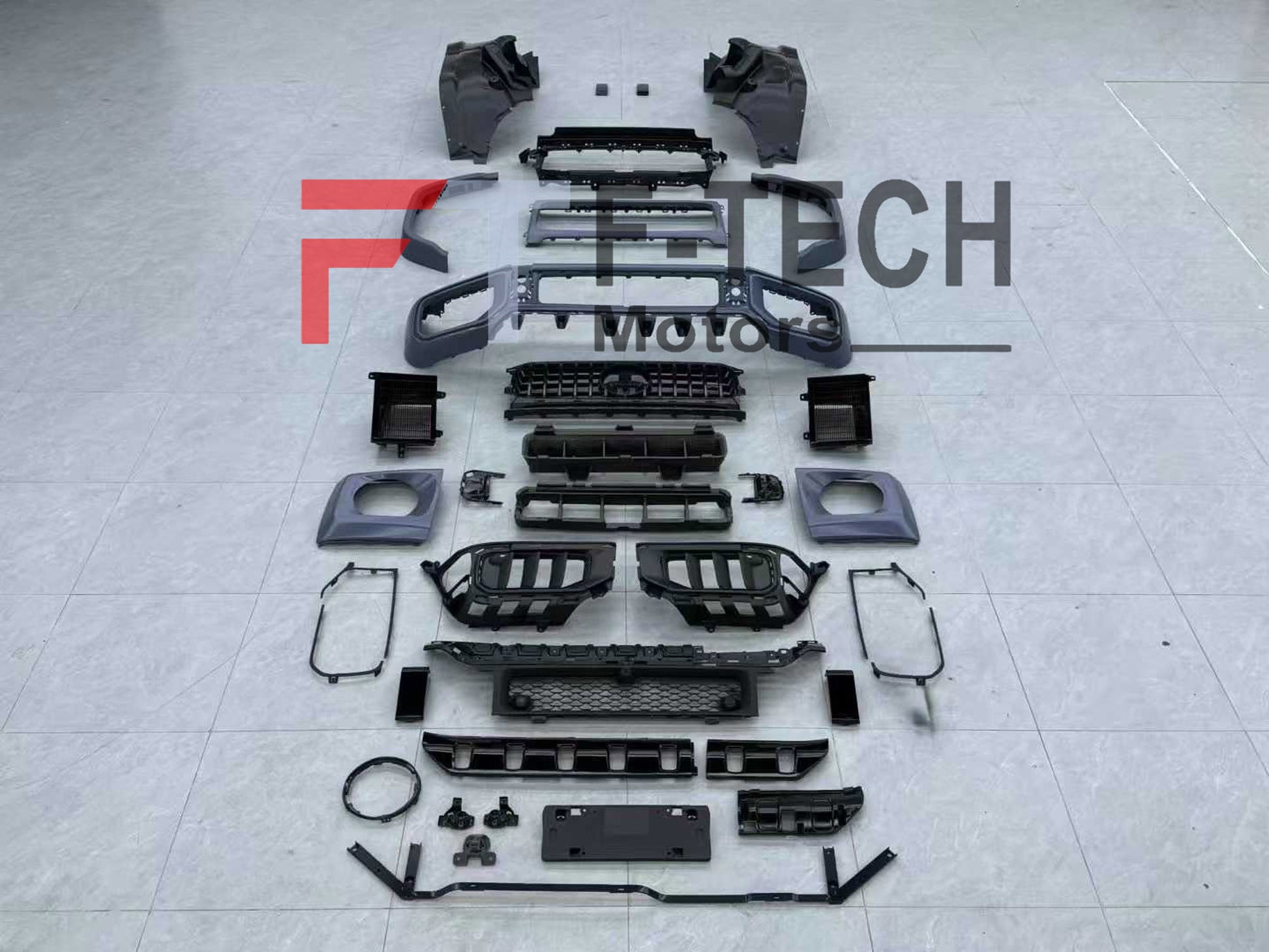 Front Bumper Kit 2025 G63 AMG Style For Mercedes Benz G Class W463A W464 2019 - 2023