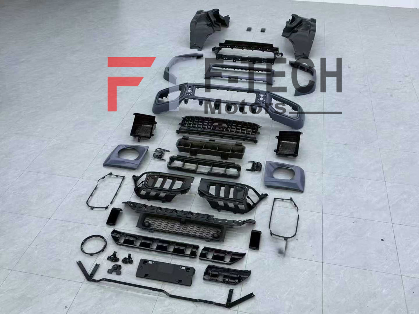 Front Bumper Kit 2025 G63 AMG Style For Mercedes Benz G Class W463A W464 2019 - 2023