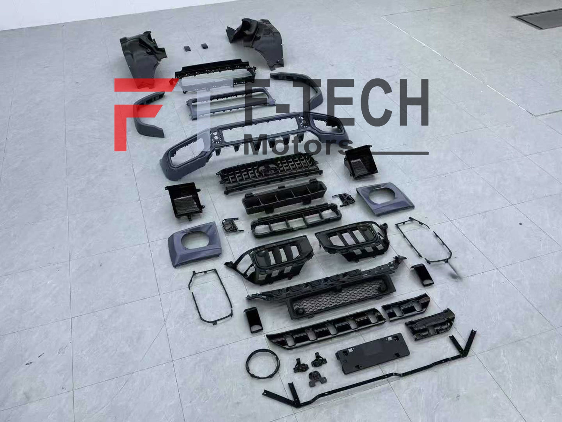 Front Bumper Kit 2025 G63 AMG Style For Mercedes Benz G Class W463A W464 2019 - 2023