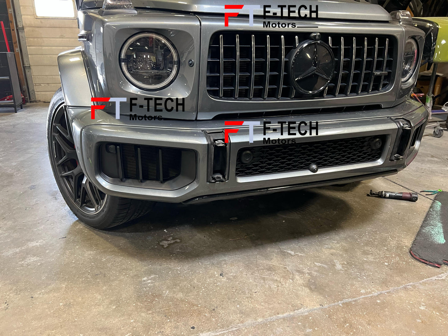 2025 G63 W465 Style Front Bumper Inserts Air Vents For Mercedes Benz W464 G63 AMG 2019 - 2023