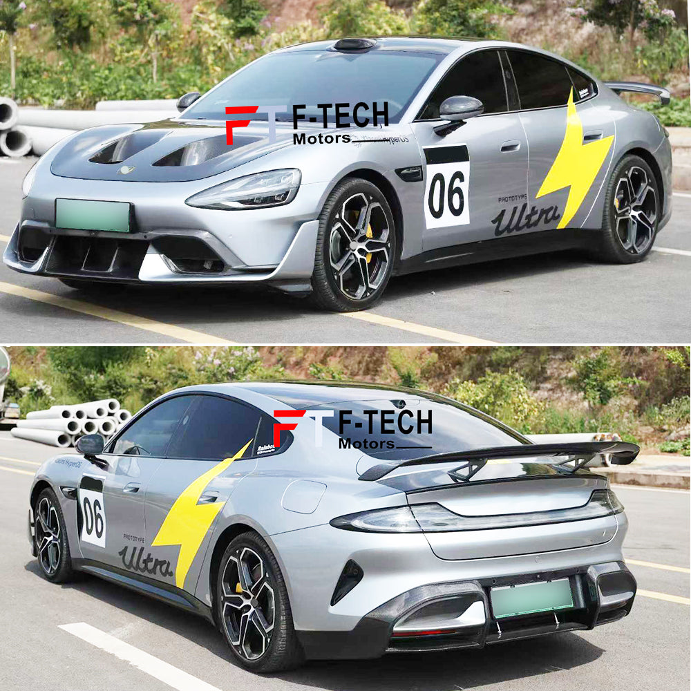 Carbon Fiber Hood | Roof Panel | Trunk Spoiler For Xiaomi SU7 2023+