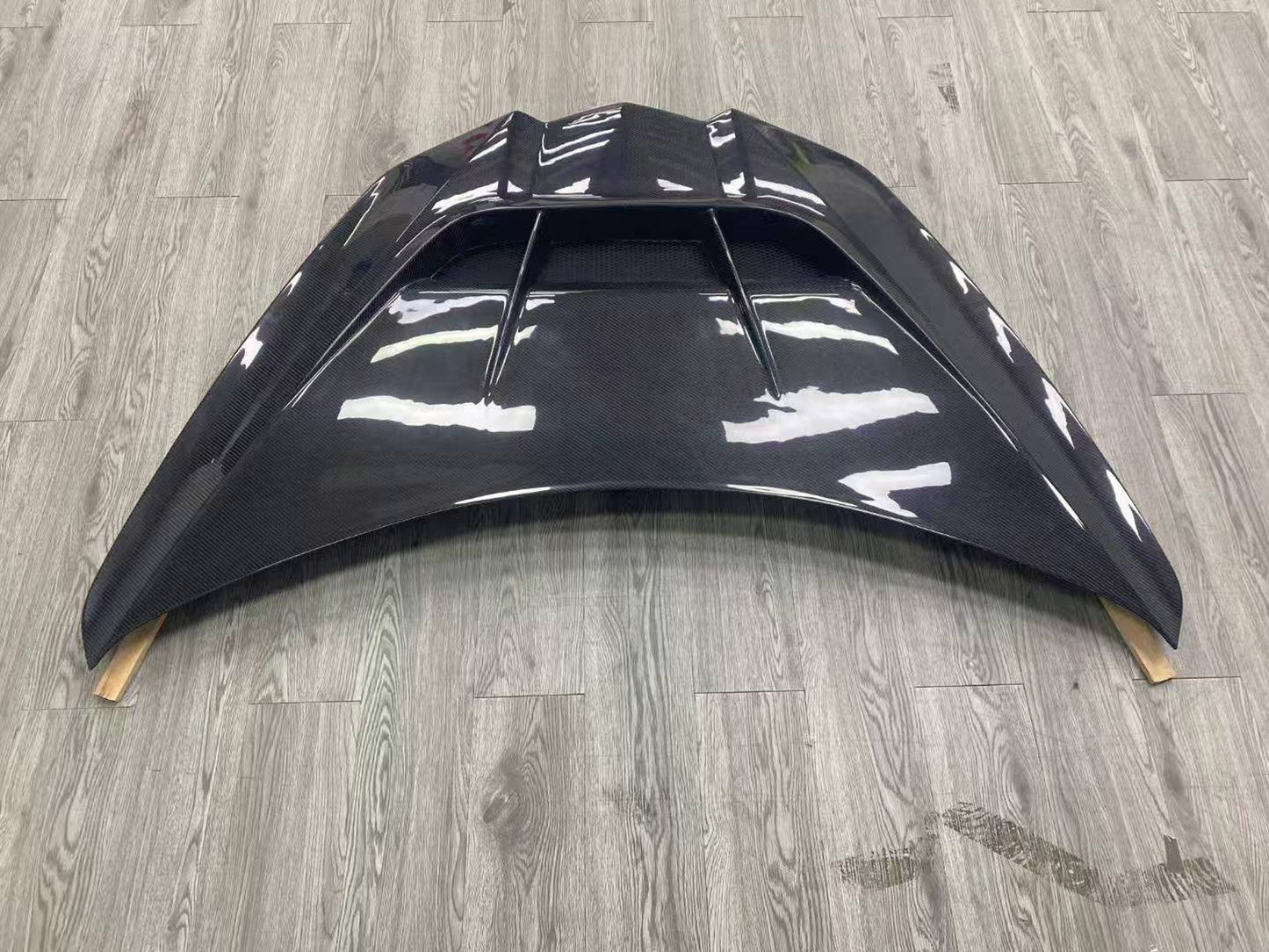 Carbon fiber hood bonnet ZR1 style for Chevrolet Corvette C8 2020-2024