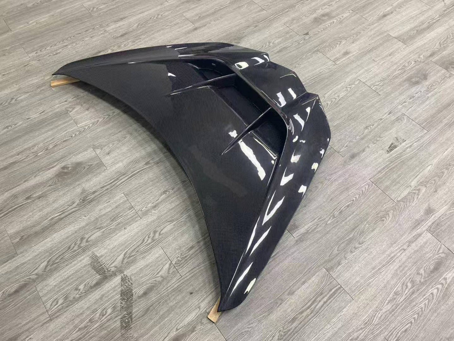 Carbon fiber hood bonnet ZR1 style for Chevrolet Corvette C8 2020-2024