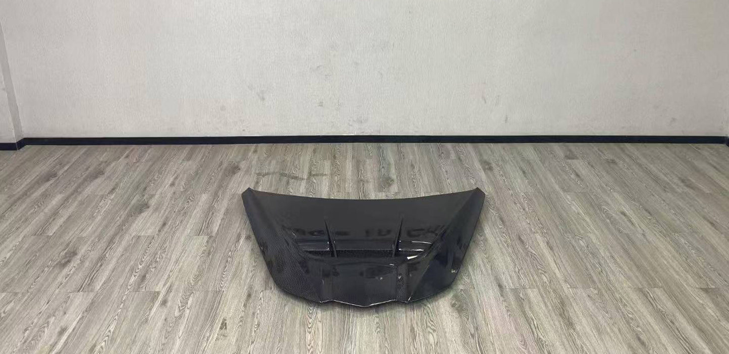 Carbon fiber hood bonnet ZR1 style for Chevrolet Corvette C8 2020-2024
