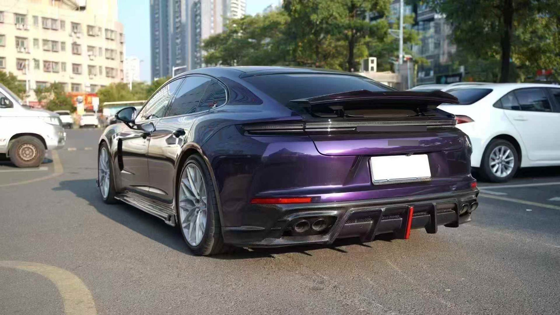 Carbon fiber body kit for Porsche Panamera 976 2023+ AE