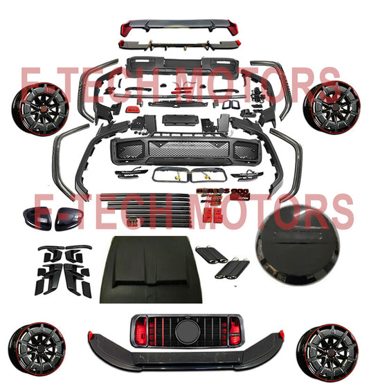 Full Conversion G900 Rocket Edition Wide Body Kit fit Mercedes Benz G-Class W463A W464 G63 AMG 2019 - 2023