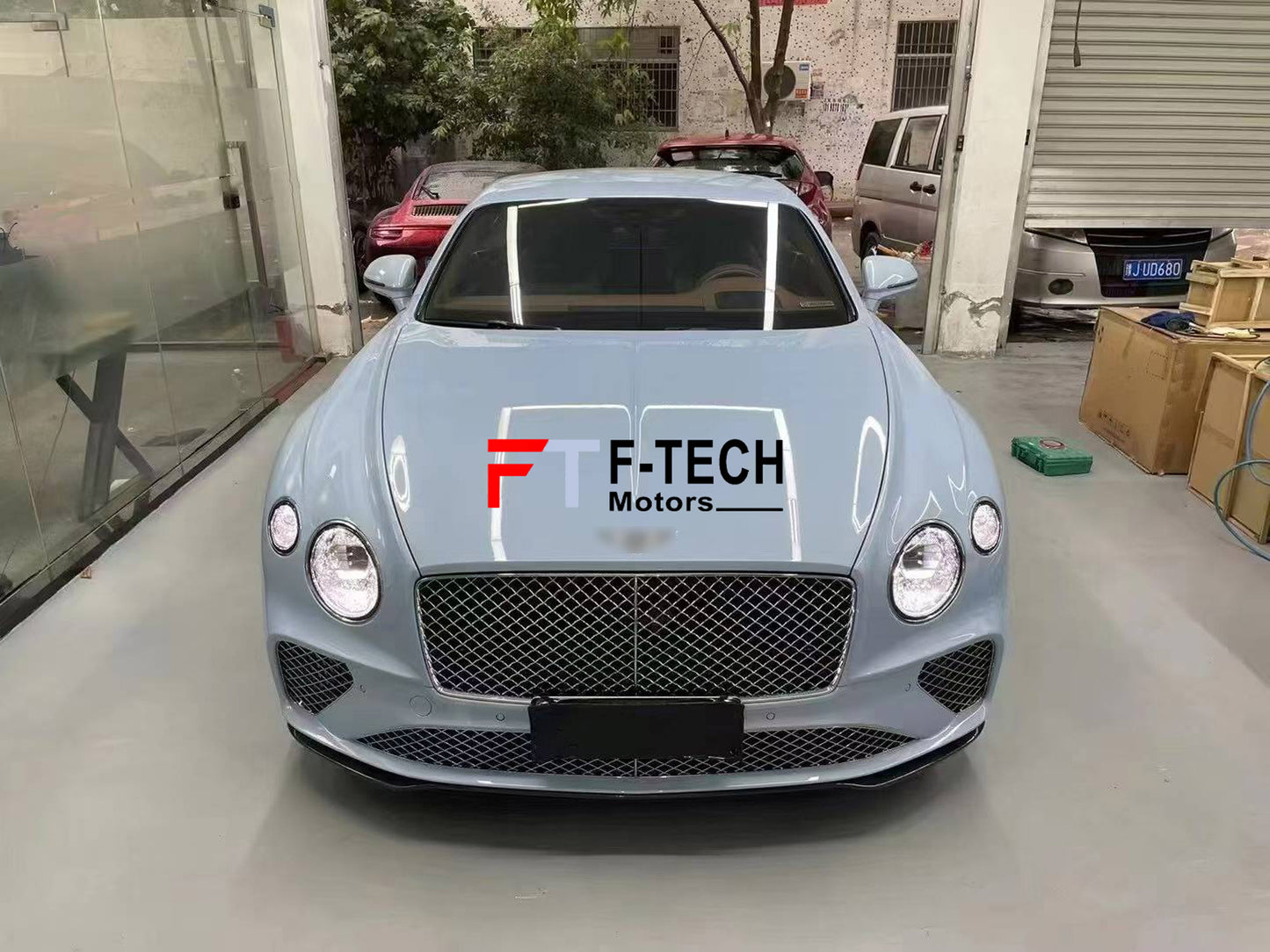 Carbon Fiber Body Kit For Bentley Continental GT GTC V8 2017 - 2023