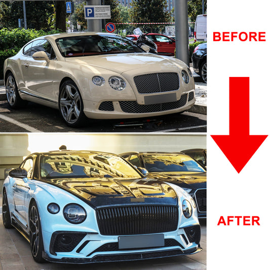 2020 Look Mansory Conversion Upgrade Carbon Body Kit for Bentley Continetntal GT GTC 2012 - 2019