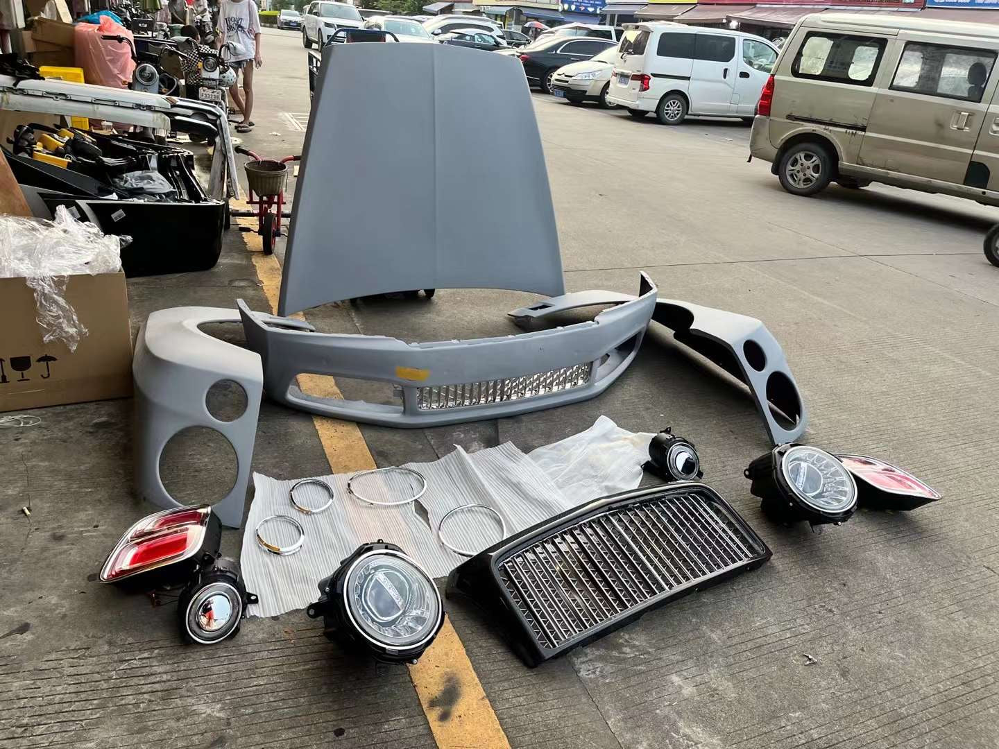 2020 look conversion upgrade body kit for Bentley Mulsanne 2010 - 2016