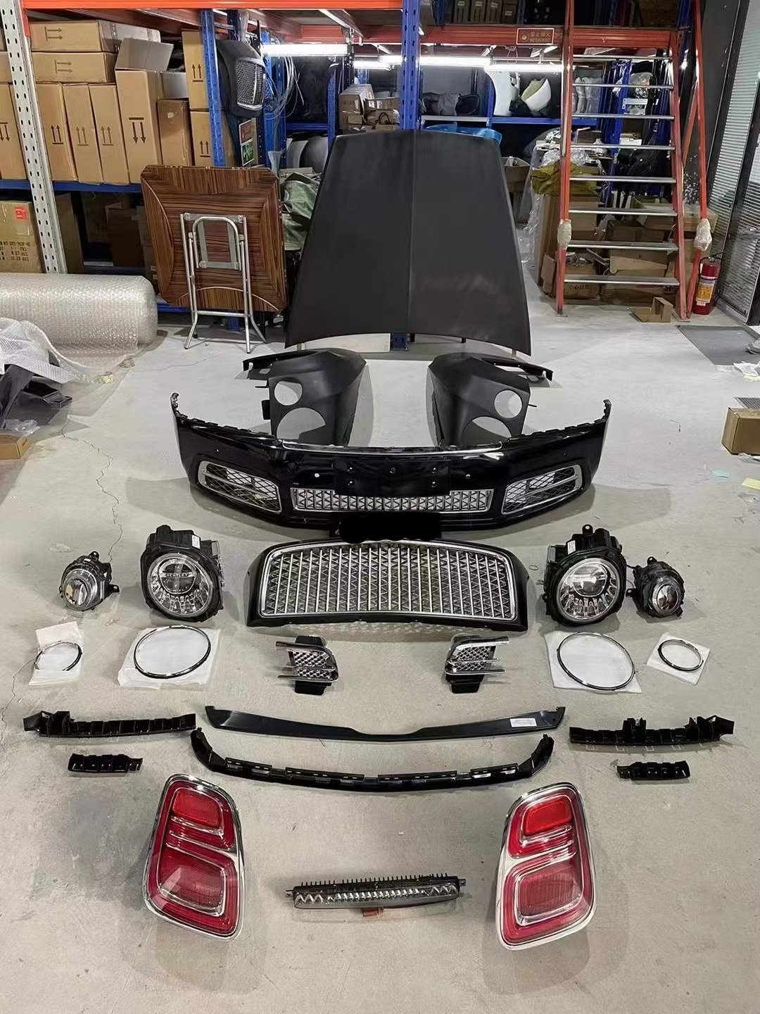 2020 look conversion upgrade body kit for Bentley Mulsanne 2010 - 2016