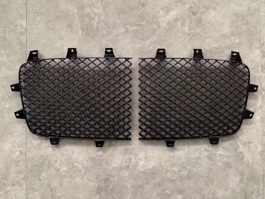 Black front grille assembly for Bentley Continental GT GTC 2015 - 2017