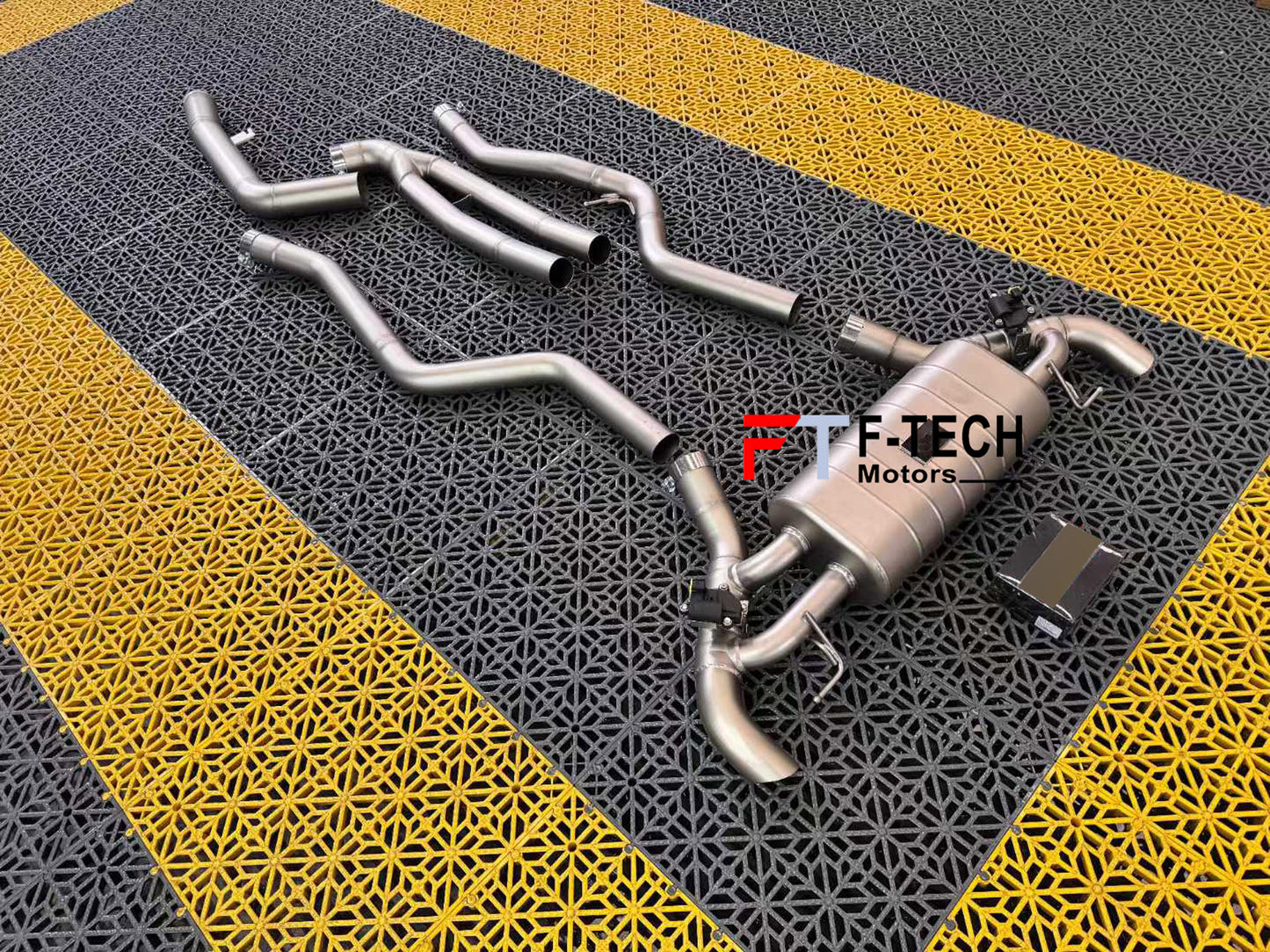 F Tech Motors Exhaust System Catback for BMW 3 Series G20 2020+