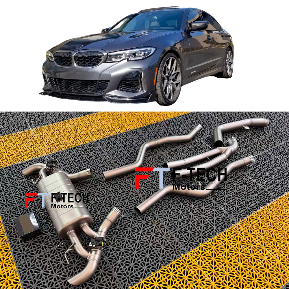 F Tech Motors Exhaust System Catback for BMW 3 Series G20 2020+