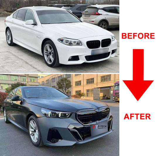 BMW 5 Series F10 F18 2011 - 2017 Upgrade Into BMW G60 2024+ M-TECH Body Kit