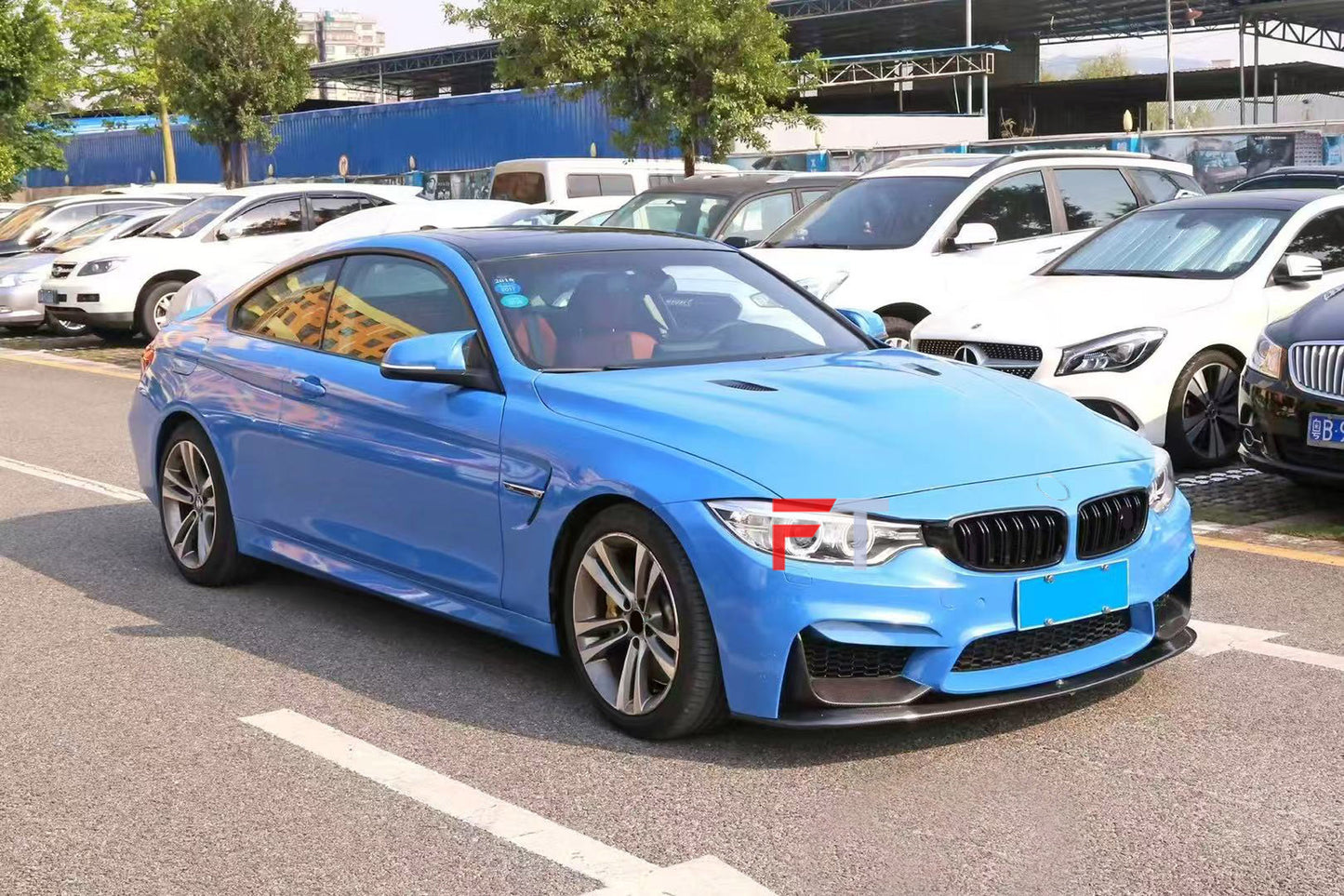 BMW M4 F82 conversion body kit for BMW 4 Series F32 F33 F36 2014 - 2017
