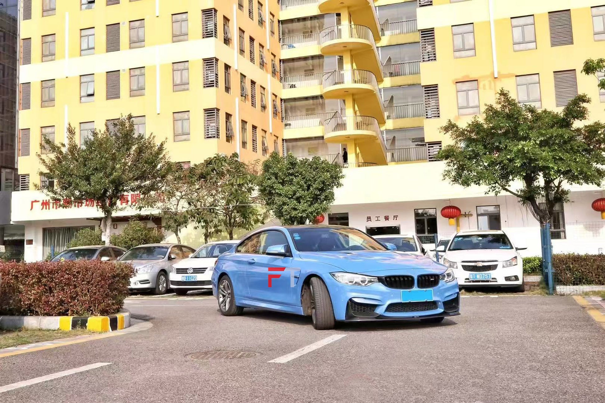 BMW M4 F82 conversion body kit for BMW 4 Series F32 F33 F36 2014 - 2017